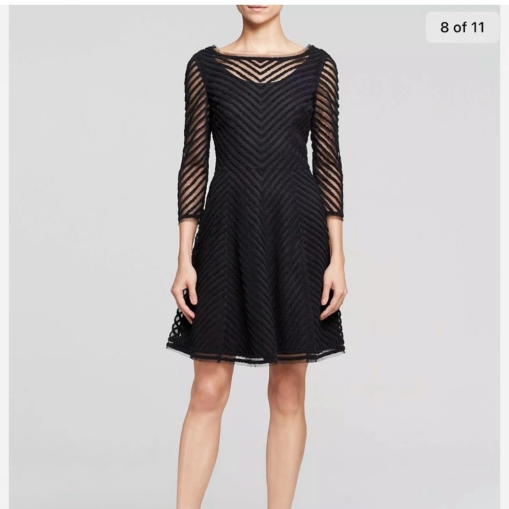 NWT Catherine  Malandrino black dress